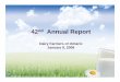 42nd Annual Report - Milk · 2 Production In October 2007, there were 4,511 licenced dairy farms which equates to about 9,500 dairy farm families in Ontario 217 new producers entered