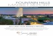 FOUNTAIN HILLS MARKET REPORT · sity residential marketing and property management in Fountain Hills, Arizona. The company also assists clients in Scottsdale, Rio Verde, Goldfield
