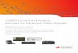 14585A Control and Analysis Software for Advanced Power ... · Power System, and/or Advanced Power System (APS) N7900 Series power supplies without any programming. It is a flexible