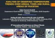 ANALYSIS OF OBSERVED TEMPERATURE TRENDS OVER URBAN… · ANALYSIS OF OBSERVED TEMPERATURE TRENDS OVER URBAN, TOWN AND RURAL AREAS OF PAKISTAN Sajjad Hussain SAJJAD Department of Earth