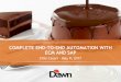 COMPLETE END-TO-END AUTOMATION WITH ECM AND SAP · bakers and a recipe for really delicious donuts. ... WorkView – Case Management tool to replace TrackIT ... PO data retrieved