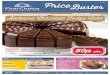 ISSUE42 PricePriceBusterBuster...Belgian chocolate, slow baked on a digestive biscuit base. 081462 Mini Baked Vanilla Cheesecakes 35g A creamy smooth baked cheesecake, made using Irish