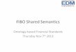 FIBO Shared Semantics - ONTOLOGontolog.cim3.net/file/work/OntologyBasedStandards/2013... · 2013-11-07 · FIBO Conceptual and Operational Ontologies: Two Sides of a Coin 2 • FIBO