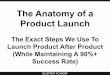 The Anatomy of a Product Launch · 2016-08-16 · The Anatomy of a Product Launch The Exact Steps We Use To Launch Product After Product (While Maintaining A 90%+ Success Rate) Steps