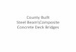 Composite Concrete Deck Bridges...Steel Beam\Composite Concrete Deck Bridges What made Defiance County look at this Problem • 4 – 100+ year old pin trusses on stone roads • Narrow