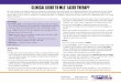 CliniCal Guide to MlS laSer therapy · 2013-01-07 · CliniCal Guide to MlS® laSer therapy MLS Laser Therapy is a therapeutic approach to treating pain, inflammation, edema and wounds