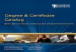 Degree & Certificate Catalog - American Graduate University · Degree & Certificate Catalog 2019 - 2021 ACADEMIC CURRICULUM & STUDENT INFORMATION AGU.edu Preparing professionals to