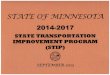 Minnesota Department of Transportation...Minnesota Department of Transportation 395 John Ireland Blvd. St. Paul, MN 55155 To the Reader: The State Transportation Improvement Program