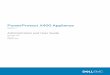 PowerProtect X400 Appliance · 2020-02-06 · Opciones y herramientas de la UI ... Funciones y privilegios de usuarios.....20 Administración de usuarios ... Creación de una cuenta