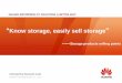 Know storage, easily sell storage...2 3 selling points for storage product line concept Explanation Powerful 24 world's NO.1(SPC-1/SPEC) in array performance Reliable To achieve the