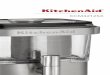 Use and Care - KitchenAid · brew method produces a smooth, balanced flavor that’s less bitter. Cold brewed tea is steeped in cold water over a period of 4-12 hours. For tea, your