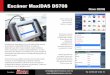 Escáner MaxiDAS DS708Americanos: Chevrolet, Chrysler, Ford. Sistema de diagnostico automático “diagnostico rápido” disponible para todos los sistemas. Más de cuatro vistas