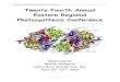 Twenty Fourth Annual Eastern Regional Photosynthesis ...physics.gsu.edu/hastings/ERCP 24/Program Document.pdf · Twenty Fourth Annual Eastern Regional Photosynthesis Conference Swope