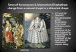Story of Renaissance & Mannerism/Elizabethan: change from ...Lady with an Ermine da Vinci, 1483-90 Giovanna degli Albizzi Tornabuoni Ghirlandaio, 1488/1490 . Sandro Botticelli Simonetta