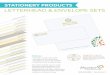 LETTERHEAD & ENVELOPE SETS · creating a stationery set easy. COMPLETE THE SET Branded stocks from Neenah and Mohawk make it easy to coordinate letterhead and envelopes with your
