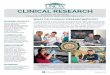 CLINICAL RESEARCH · CLINICAL RESEARCH PREREQUISITE AND COREQUISITE COURSES CORE CURRICULUM Questions? Contact the Student Success Center at 910.962.3208 or chhs@uncw.edu. For more