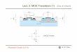 Lect. 2: MOS Transistors (1) (Chap. 6 in Razavi)tera.yonsei.ac.kr/class/2017_1_1/lecture/Lect 2 MOS... · 2017-03-02 · Lect. 2: MOS Transistors (1) - Modern transistors are very