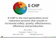 E-CHP is the next generation error reduction process that ... -1... · ACTION ORIENTED –FASTER PACED TASK ORIENTED PEOPLE ORIENTED TELLING ENGAGING INSTRUCTING THINKER SOCIALIZER
