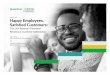 August 2019 Happy Employees, Satisfied CustomersSecond, we merged company customer satisfaction ratings with a large sample of employee satisfaction ratings from Glassdoor. Each employer