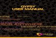 GYPSY USER MANUAL - d2e2oszluhwxlw.cloudfront.net · GYPSY USER MANUAL. CAUTION—RISK OF EXPLOSION IF BATTERY IS REPLACED BY INCORRECT TYPE. DISPOSE OF USED BATTERIES ACCORDING TO