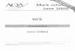 GCE Chemistry Unit CHM2 - Mark Scheme June 2002 · Title: GCE Chemistry Unit CHM2 - Mark Scheme June 2002 Author: AQA Created Date: 4/17/2003 1:56:59 PM
