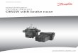 OMSW with brake nose Orbital Motors•Motors with corrosion resistant parts • Wheel motors with recessed mounting flange • OMP, OMR- motors with needle bearing • OMR motor in