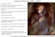 Edvard Munch 1863 -1944 · Edvard Munch 1863 -1944 Autoritratto con sigaretta 1895 olio su tela 110.5x85,5cm Oslo Nationalgalerie