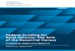Federal Funding for Rural America: The Role of the Decennial … · 2018-12-19 · FEDERAL FUNDING FOR RURAL AMERICA: THE ROLE OF THE DECENNIAL CENSUS 2 GW INSTITUTE OF PULIC POLICY
