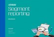 Handbook: Segment Reporting - KPMG · segment disclosures . Segment reporting has consistently been a hot topic for financial statement preparers, auditors, investors, the SEC and