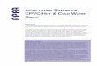 PPFA I CPVC H NSTALLATION HANDBOOK · 2018-07-22 · INSTALLATION HANDBOOK: CPVC HOT & COLD WATER PIPING GENERAL INFORMATION This handbook is intended to provide basic information