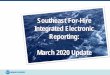Southeast For-Hire Integrated Electronic Reporting: …...Background The SEFHIER program is a new electronic reporting program that requires all southeast federally permitted charter