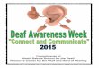 Compliments of North Dakota School for the Deaf/ Resource … · 2016-10-26 · Compliments of North Dakota School for the Deaf/Resource Center for the Deaf and Hard of Hearing. 