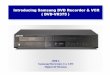 Introducing Samsung DVD Recorder & VCR ( DVD …lcd-television-repair.com/Samsung-DVD-VCR.pdf(D/A converter inner video decoder) then filtered and amplified by AIC4(OP-AMP). And the