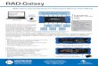 RAD-Galaxy · 2019-07-26 · devices. As a gateway to standard 8-wire Gigabit Ethernet, RAD-Galaxy makes any standard Ethernet device, laptop, or data logger compatible with BroadR-Reach