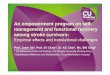 An empowerment program on self- management and functional ... · An empowerment program on self-management and functional recovery among stroke survivors: Empirical effects and translational
