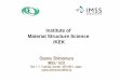 Institute of Material Structure Science /KEKcmms.triumf.ca/ultra-slow_muon_workshop/2_Shimomura_KEK_TRIUMF_USM2… · Institute of Material Structure Science /KEK Osamu Shimomura