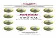 ORIGINAL - Hayes Manufacturing, Inc. Original Flywheel Coupling Catalog.pdf · Hayes Manufacturing, Inc. 6875 U.S. 131 Fife Lake, MI 49633 Phone: (231) 879-3372 Fax: (231) 879-4330