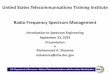 United States Telecommunications Training …...U.S. Department of Commerce · National Telecommunications and Information Administration United States Telecommunications Training