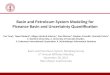 Basin&and&Petroleum&System&Modeling&for& Piceance&Basin&and&Uncertainty… · 2019-11-12 · Basin&and&Petroleum&System&Modeling&for& Piceance&Basin&and&Uncertainty&Quan8ﬁca8on&
