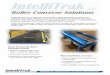 Roller Conveyor Solutions - IntelliTrak Inc. · PDF file Roller Conveyor Solutions IntelliTrak offers a complete line of economical, reliable and efficient powered and unpowered conveyors,