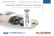 Dosing and Process Pump - · PDF file designed for dosing as well as process pump operations. They are complemented by the Wankel (rotary piston) pump ensuring excellent conveying