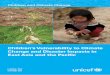 Children’s Vulnerability to Climate Change and Disaster ... · The regional report Children’s Vulnerability to Climate Change and Disaster Impacts in East Asia and the Paciﬁc