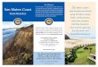 San Mateo Coast State Beaches - California Department of ... · San Mateo Coast State Beaches . The mission of California State Parks is to provide for the health, inspiration and
