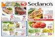 Ahorros Diarios ands - Sedano's Supermarkets · ands Produce siempre delicioso! Find More Savings at Sedanos.com Wednesday, September 26th, 2018 through Tuesday, October 2nd, 2018