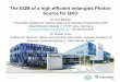 The EQM of a high efficient entangled Photon Source for QKD 01_2017-07-12_Scylight-IOF.pdf · The EQM of a high efficient entangled Photon Source for QKD Dr. Erik Beckert Fraunhofer-Institute