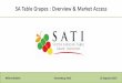 OVERVIEW SA TABLE GRAPE INDUSTRY · PDF file 2019-09-02 · SA Table Grape Industry –Status Quo Vine census, intakes and exports Market Access The Process & SATI Resources Priorities