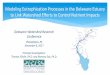 Modeling Eutrophication Processes in the Delaware Estuary ...Modeling Eutrophication Processes in the Delaware Estuary to Link Watershed Efforts to Control Nutrient Impacts Delaware
