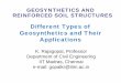 Different Types of Geosynthetics and Theirlibvolume3.xyz/civil/btech/semester8/reinforcedearthstructures/... · v d consolidation d = drainage ... accelerate rate of consolidation