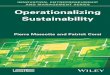 INNOVATION, ENTREPRENEURSHIP AND MANAGEMENT SERIES · 6cp.net . Operationalizing Sustainability Pierre Massotte Patrick Corsi . First published 2015 in Great Britain and the United