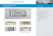 Microwave - Frigidairemanuals.frigidaire.com/prodinfo_pdf/Specsheets/FPMO209K_0114_EN.pdfSpecifications subject to change. Accessories information available on the web at frigidaire.com
